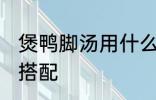 煲鸭脚汤用什么煲好 煲鸭脚汤的最佳搭配